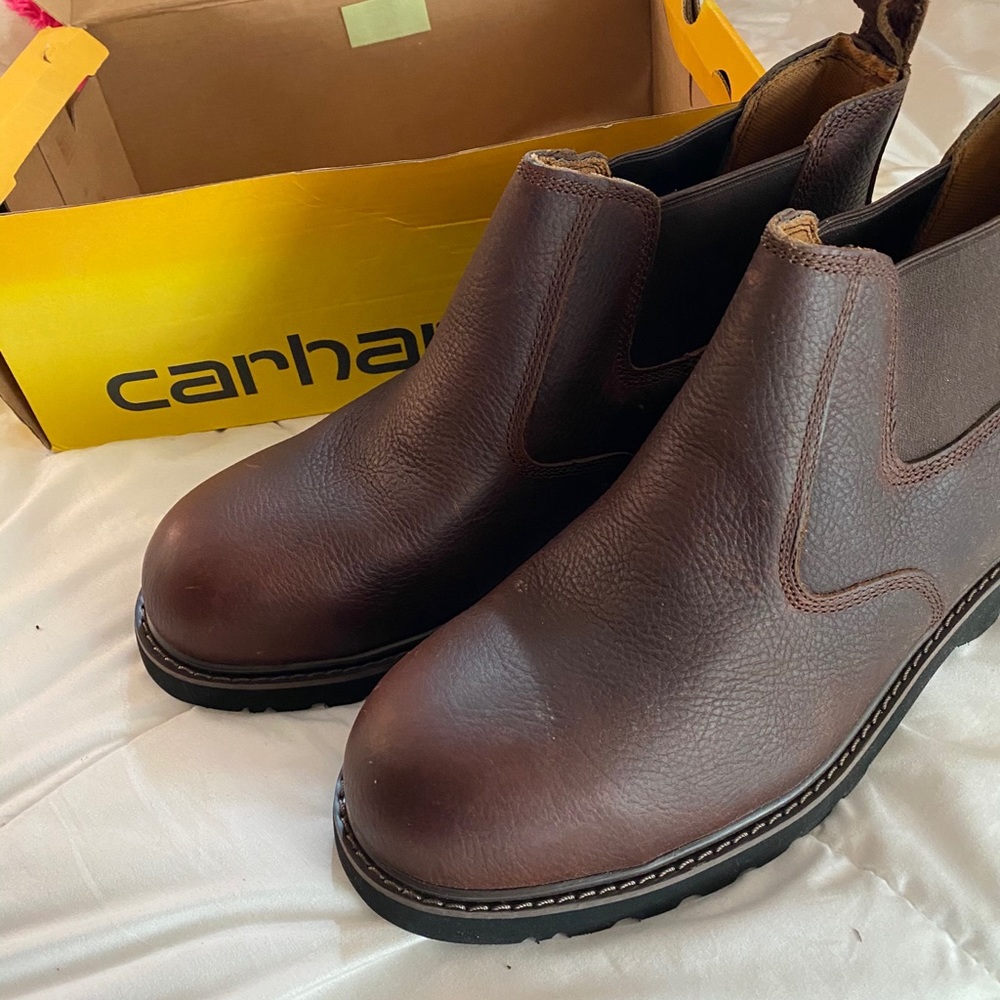 Carhart steel toe ropers